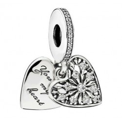 Pandora Charms Zawieszka Kryształowe serce 796372CZ