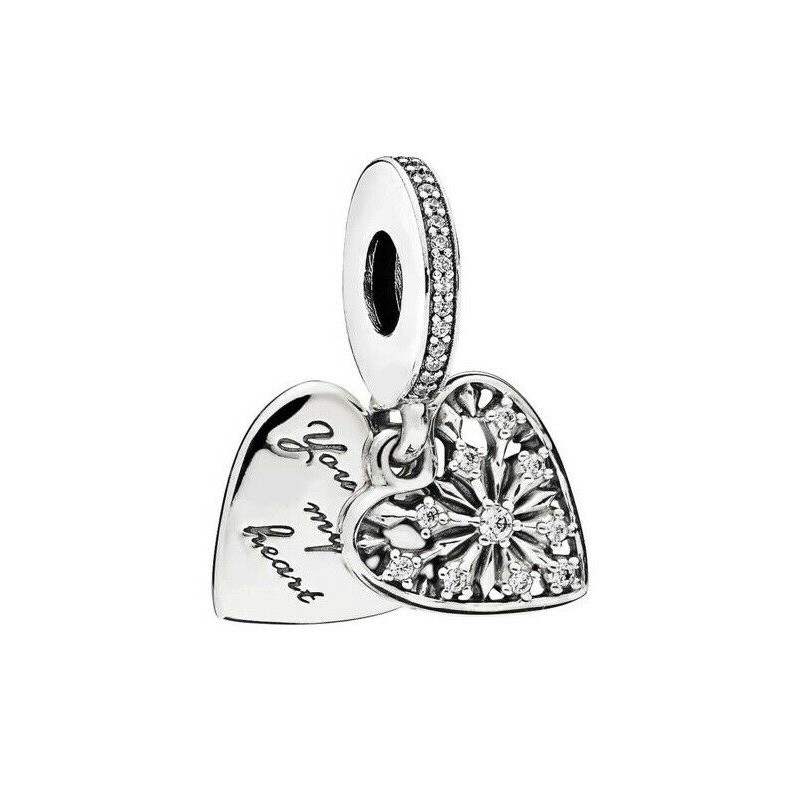 Pandora Charms Zawieszka Kryształowe serce 796372CZ