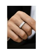 Nowoczesne sygnety męskie srebro 925 – minimalistyczne i designerskie | Mens-Gems
