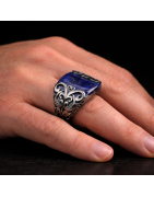 Sygnety męskie premium – srebro 925, kamienie | Mens-Gems